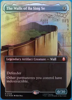 The Walls of Ba Sing Se (Borderless) FOIL Avatar: The Last Airbender NM (510873) - Image 1