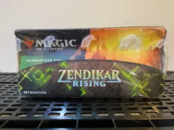 MTG ZENDIKAR RISING Set Booster Box • FACTORY SEALED - Minor Wear - Image 1