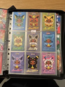 Pokemon Let's Go Eevee Database Peru Poncho Holo Eeveelutions - US Seller - Image 1