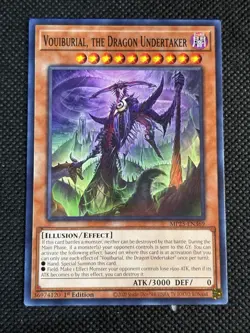 3x YuGiOh! - Vouiburial, the Dragon Undertaker MP25-EN369 Common 1st Edition NM - Image 2