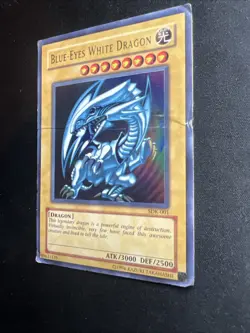 Blue-Eyes White Dragon SDK-001 Starter Deck: Kaiba Unlimited DMG/creased - Image 2