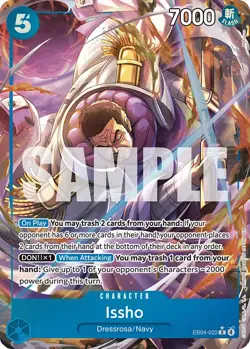 One Piece TCG Issho Card EB04-022 English Edition Alt Art - Image 1