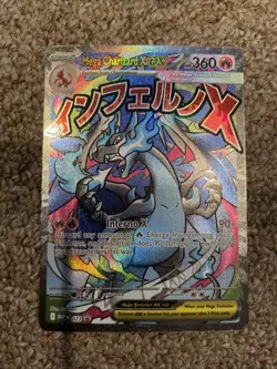 Mega Charizard X ex 023 Black Star Promo CHARIZARD UPC - Image 1