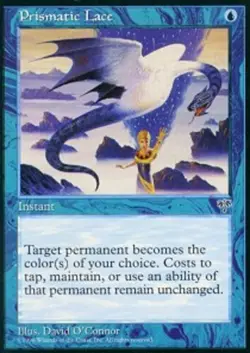 Prismatic Lace ~ Lightly Played Mirage MTG Magic UltimateMTG Blue Card - Image 1