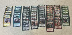 VTG Duel Masters TCG Card Lot Wizards Of The Coast DM 02 Evo-Crush 54 Cards - Image 1