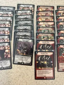 VTG Duel Masters TCG Card Lot Wizards Of The Coast DM 02 Evo-Crush 54 Cards - Image 5