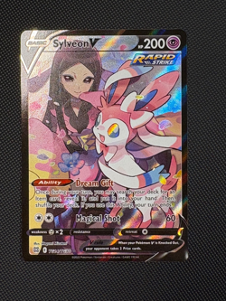 Sylveon V TG14/TG30 Brilliant Stars Pokemon Card - Image 1