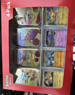 Pokemon Scarlet & Violet 151 (4 Mini Tins + 4 Promo Cards Bundle) SAMS CLUB - Image 1