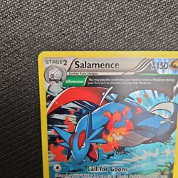 Pokemon TCG Salamence XY59 XY Promo Δ Evolution Holo Dragon Pokemon Card - Image 3