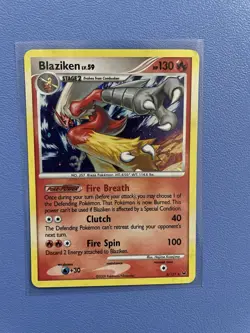 Blaziken 3/127 Holo Rare Call of Legends Pokemon Card - Lightly Played - Image 1