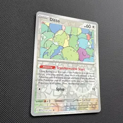 Pokemon Card Ditto Scarlet & Violet 151 Reverse Holo Rare 132/165 LP - Image 2