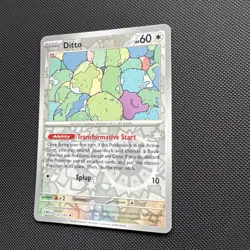 Pokemon Card Ditto Scarlet & Violet 151 Reverse Holo Rare 132/165 LP - Image 3