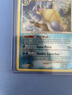 Blastoise 2/127 Reverse Holo Rare Moderately Played Pokemon Card - Image 5