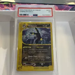 PSA 1 Umbreon Skyridge Holo H30/H32 Graded Pokemon Card - Image 5