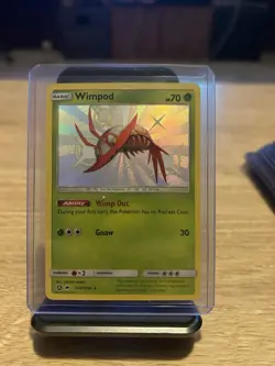 Wimpod SV4/SV94 SM Hidden Fates Holo Shiny Baby Rare Pokemon Card MINT - Image 1