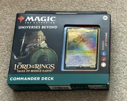 NEW SEALED Magic The Gathering Lord of the Rings Commander Deck Riders Of Rohan - Image 1