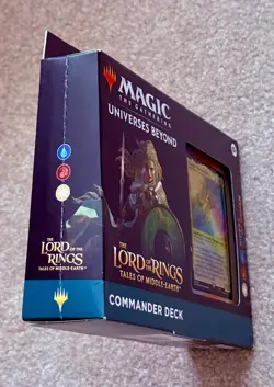 NEW SEALED Magic The Gathering Lord of the Rings Commander Deck Riders Of Rohan - Image 3