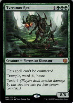 MTG Tyrranax Rex (189) | NM | Phyrexia: All Will Be One {ONE} - Image 1