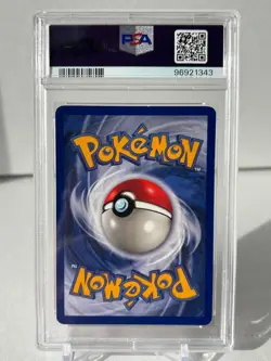 1999 Pokemon Game Alakazam 001/102 Base Set Holo PSA 8 - Image 2