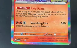 Infernape Pokemon Twilight Masquerade Staff Promo #116 - Image 4