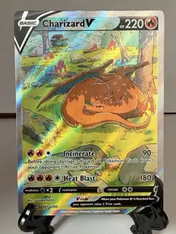 Pokemon TCG Charizard V SWSH260 Holo Promo Card SWSH: Sword & Shield - Image 1