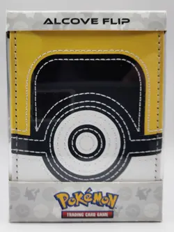 Pokemon TCG Ultra Pro Alcove Flip Deck Box - Ultra Ball Design Leather Case New - Image 1
