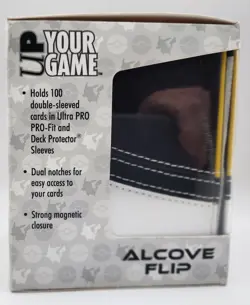 Pokemon TCG Ultra Pro Alcove Flip Deck Box - Ultra Ball Design Leather Case New - Image 3
