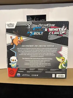 Pokemon Black Bolt & White Flare Unova Poster Collection *Promos + Poster only!* - Image 2