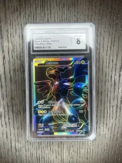 Zekrom Full Art Ultra Rare CGC 8 Pokemon 2011 Black & White #114 Low POP 63! - Image 3
