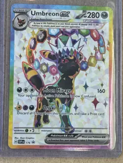 Pokemon Umbreon & Espeon Black Star Promo Prismatic Figure Collection NM 175&176 - Image 2