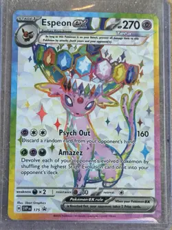 Pokemon Umbreon & Espeon Black Star Promo Prismatic Figure Collection NM 175&176 - Image 3