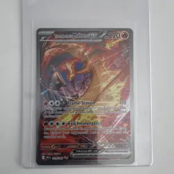 Pokemon Team Rocket's Moltres EX 229/182 Special Illustration Rare Holo Full Art - Image 1