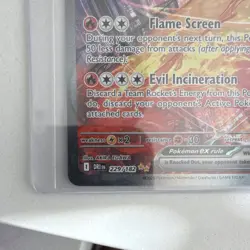 Pokemon Team Rocket's Moltres EX 229/182 Special Illustration Rare Holo Full Art - Image 4