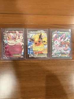 Pokemon 2 Sylveon EX And 1 Flareon Ex Full Art - Image 1