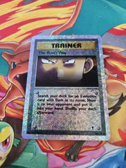 The Boss's Way - 105/110 - Pokemon Legendary Collection Reverse Holo Rare HP - Image 1