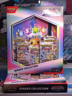 LOT of 2 Prismatic Evolutions Binder Collection Pokemon TCG - Factory Sealed - Image 1
