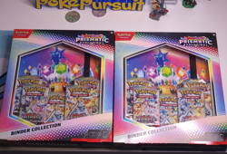 LOT of 2 Prismatic Evolutions Binder Collection Pokemon TCG - Factory Sealed - Image 2