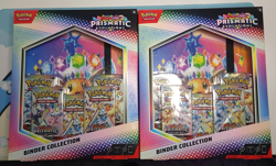 LOT of 2 Prismatic Evolutions Binder Collection Pokemon TCG - Factory Sealed - Image 3