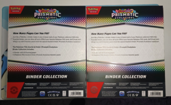 LOT of 2 Prismatic Evolutions Binder Collection Pokemon TCG - Factory Sealed - Image 4