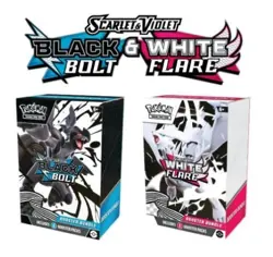 Pokemon TCG: S&V Black Bolt & White Flare Booster Bundle Box Set ✅ Presale - Image 1