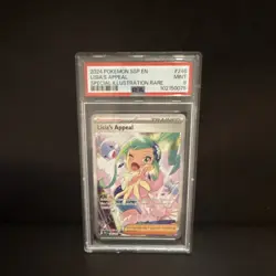 Pokemon Lisia's Appeal 246/191 Surging Sparks Special Illustration Rare PSA 9 - Image 1
