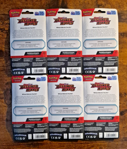LOT of 6 Pokemon Destined Rivals Single Sealed Coin Packs with Eevee Promo S120 - Image 4
