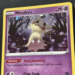 Mimikyu 9 X Card Promo Bundle Pokemon Destined Rivals TCG Lot - Image 2