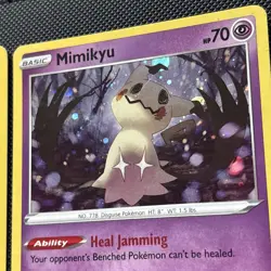 Mimikyu 9 X Card Promo Bundle Pokemon Destined Rivals TCG Lot - Image 4