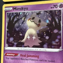 Mimikyu 9 X Card Promo Bundle Pokemon Destined Rivals TCG Lot - Image 5
