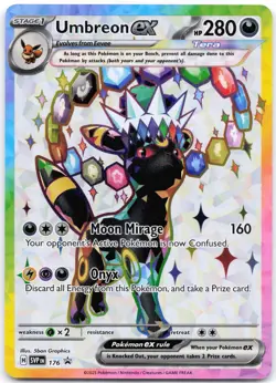 Umbreon ex - 176 SVP 176 Normal SV: Scarlet & Violet Promo Cards NM - Image 1