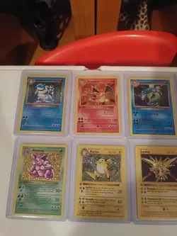 Base Set 1st Edition Lot Of 8 Fan Art Cards - Image 2