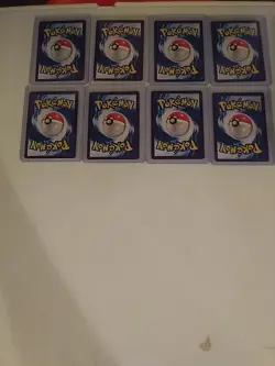 Base Set 1st Edition Lot Of 8 Fan Art Cards - Image 3