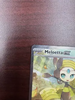 Pokemon TCG Meloetta Ex SIR 167/086 Black Bolt Near Mint Raw Card - Image 3
