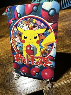 1998 Vintage Exeggcute/Cubone 10 of Diamonds Pokemon Televi-kun Playing Card - Image 5